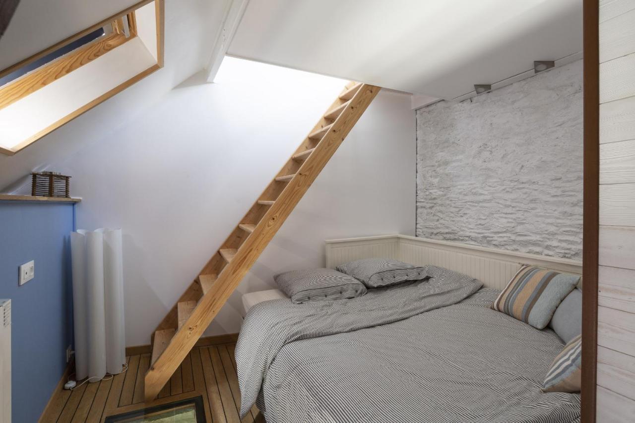 Appartement Cancale, centre ville, triplex le pecheur Extérieur photo