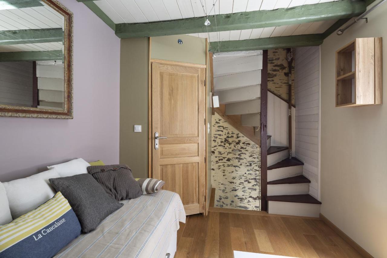 Appartement Cancale, centre ville, triplex le pecheur Extérieur photo